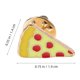 thumbnail image 2 of Nestingho Pin De Comida De Pizza Amarillo Con Adorable Para Decorar Y, 2 of 6