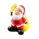 thumbnail image 4 of Figura de Papá Noel Figura en miniatura Regalo navideño Centro de mesa Escultura Llevando una mochila, 4 of 9