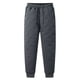 thumbnail image 2 of Pantalones largos de moda para hombre, casuales, de color sólido, con cintura elástica y bolsillos, pantalones largos de poliéster para hombre., 2 of 4