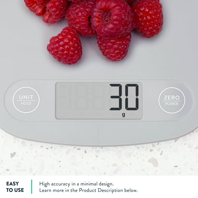 Greater Goods Nutrition Food Scale - Perfect for Weighing Nutritional  Meals, Calculating Food Facts 
