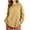 Khaki, variant on Oversized Hoodies Zaewscy Women's /Winter Casual Solid-Color Long-Sleeve Hooded Sweatshirt With Pockets Coffee M