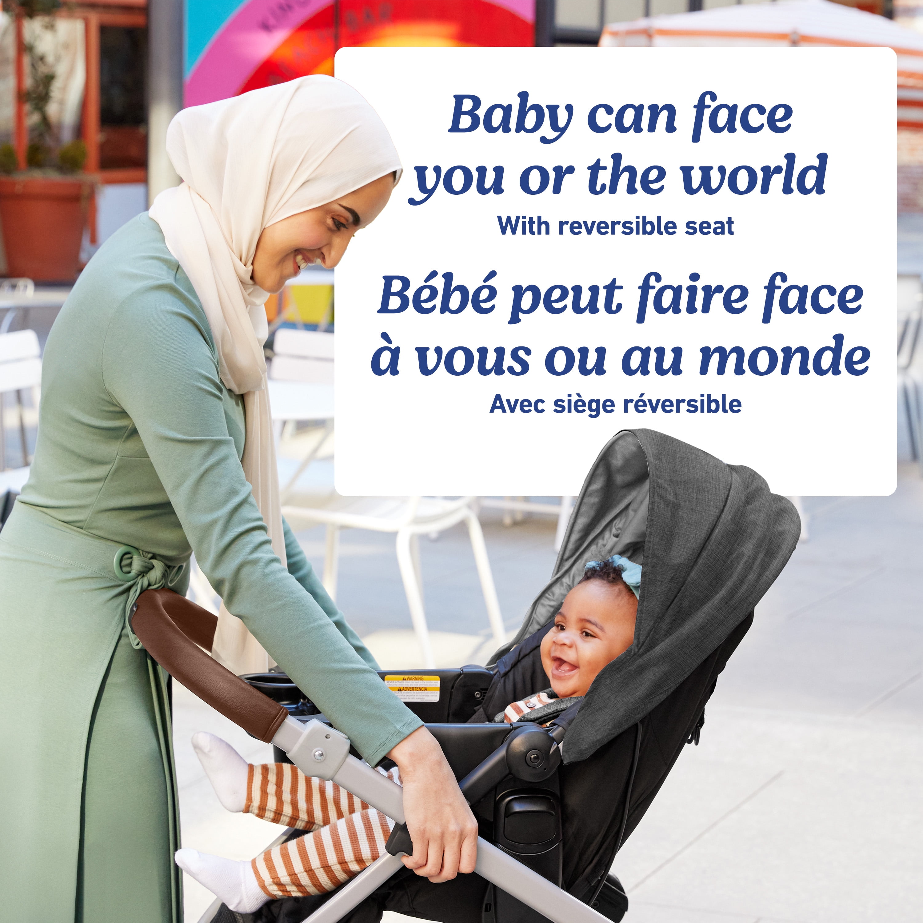 Graco Modes Nest Travel System, 3-in-1 Baby Stroller and Infant Car Seat Combo, Rear-Facing from 1.8-16 kg (4-35 lb)