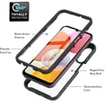 thumbnail image 3 of Galaxy S26 Case with Built in Screen Protector,Dteck Full-Body Shockproof Rubber Hybrid Protection Crystal Clear PC Back Protective Phone Case Cover for Samsung Galaxy S26,Purple, 3 of 7