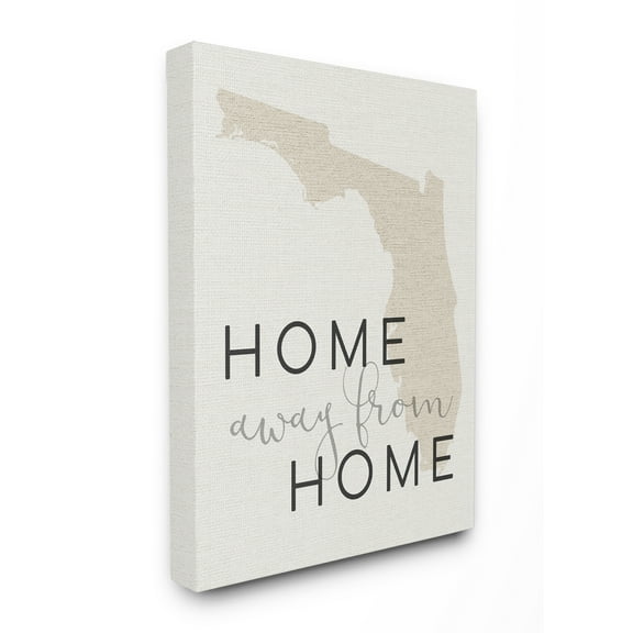 Stupell IndustriesHome Sweet Florida Typography Canvas Wall Art by Daphne Polselli