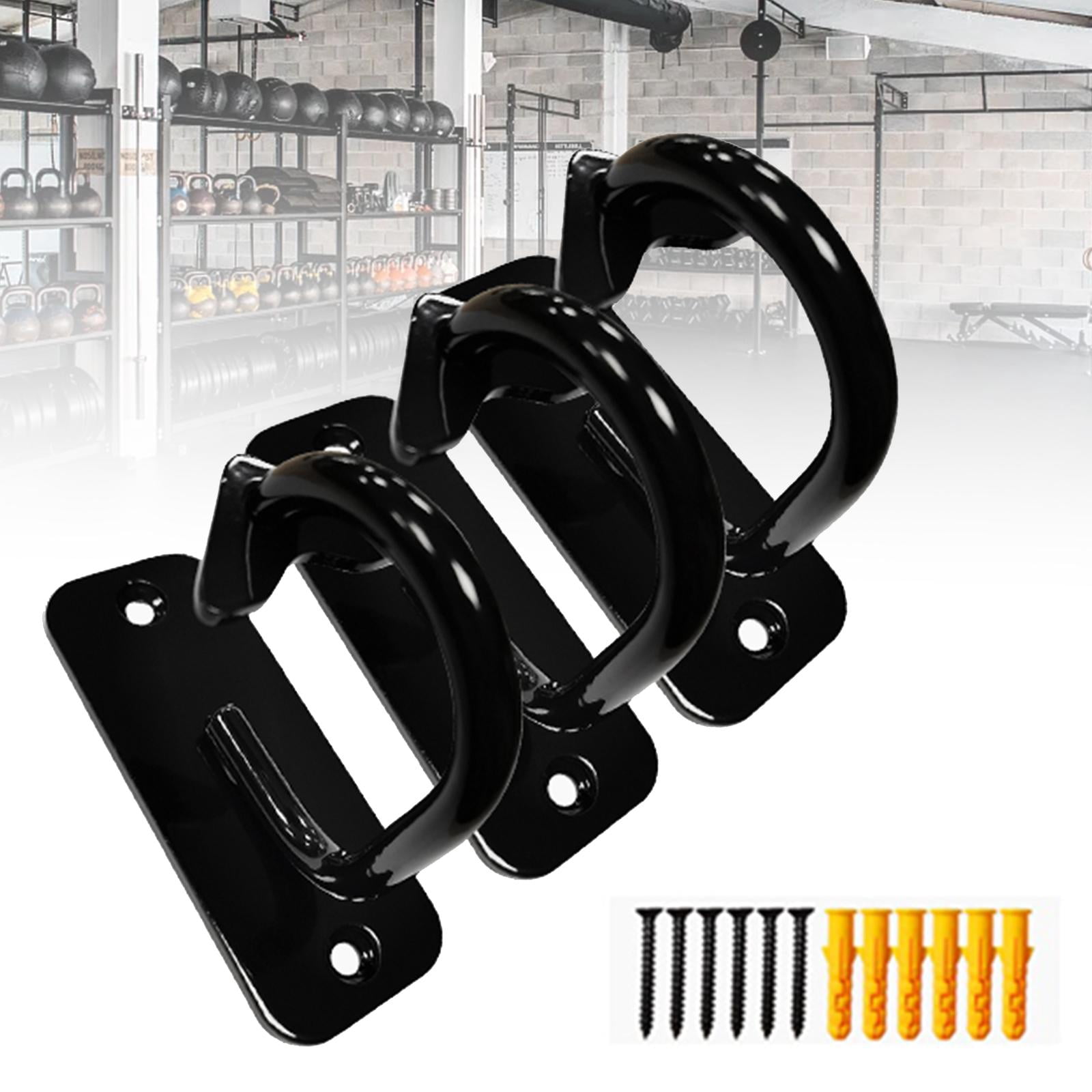 DimyFew Wall Mount Workout Anchors 300kg Load Home Gym Exercise Anchors Resistance Bands Style A