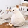thumbnail image 1 of Juguete de peluche de pájaro , Lindo regalo Muñeco suave Amal de peluche Almohada para decoración del de estar Dormitorio , Bnco Yotijar Almohada de muñeca, 1 of 9
