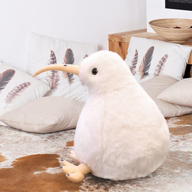 Juguete de peluche de pájaro , Lindo regalo Muñeco suave Amal de peluche Almohada para decoración del de estar Dormitorio , Bnco Yotijar Almohada de muñeca