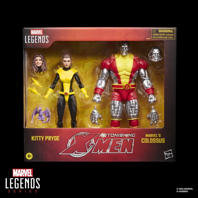 【 xxxa 】　マーベル　フィギュアーツ　マーベルレジェンド　セット Marvel Legends Series X-Men Kitty Pryde & Marvel's Colossus, Two 6