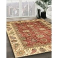thumbnail image 2 of Ahgly Company Indoor Rectangle Abstract Yellow Orange Oriental Area Rugs, 5' x 8', 2 of 6