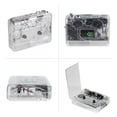 thumbnail image 4 of Mistaha Lecteur de Cassette USB Portable Lecteur de Cassette Transparent Capture de Cassette USB avec Port USB2.0, 4 of 8