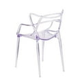 thumbnail image 3 of Heavenly Collection Plastic Dining Chair for Kitchen and Dining Room, 3 of 8