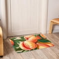 thumbnail image 6 of Peach Polyester Indoor/Door/Bath Rugs: Non-Slip, Machine Washable Mats, 6 of 6