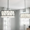 thumbnail image 2 of 52072BK Kichler Lighting Birkleigh - Pendant 4 Light - with Transitional inspirations - 11.5 inches tall by 24 inches wide-Black Finish, 2 of 10