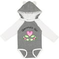 thumbnail image 3 of Inktastic Glamma's Girl- heart flowers Girls Long Sleeve Baby Bodysuit, 3 of 5