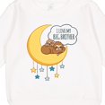 thumbnail image 3 of Inktastic I Love My Big Brother Toddler Sweatshirt, 3 of 4