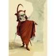 thumbnail image 3 of Frusius 14x18 Black Modern Framed Museum Art Print Titled - Red Death, 3 of 5
