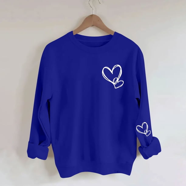 TaTaai Casual Women's Long-Sleeve Round-Neck Sweatshirt, Stylish Design, Lightweight Soft Fabric for Daily Wedding Party Home Vacation Wear Gift