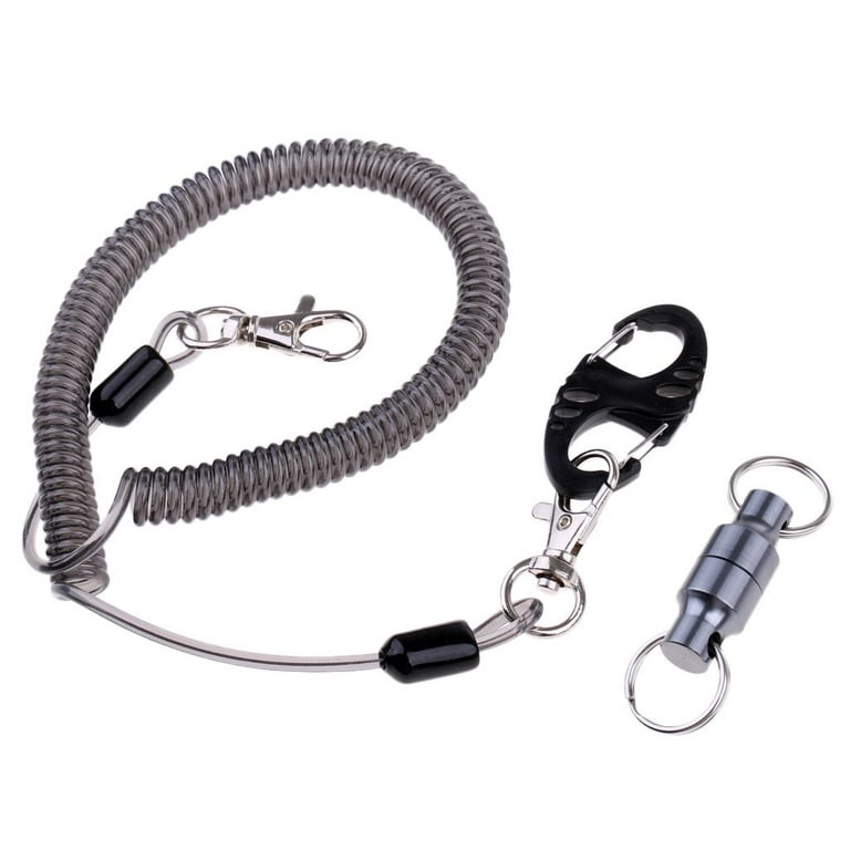 Retractable Fishing Lanyard With Net Release Fly Fishing