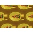 thumbnail image 1 of Ahgly Company Machine Washable Indoor Rectangle Transitional Yellow Area Rugs, 4' x 6', 1 of 7