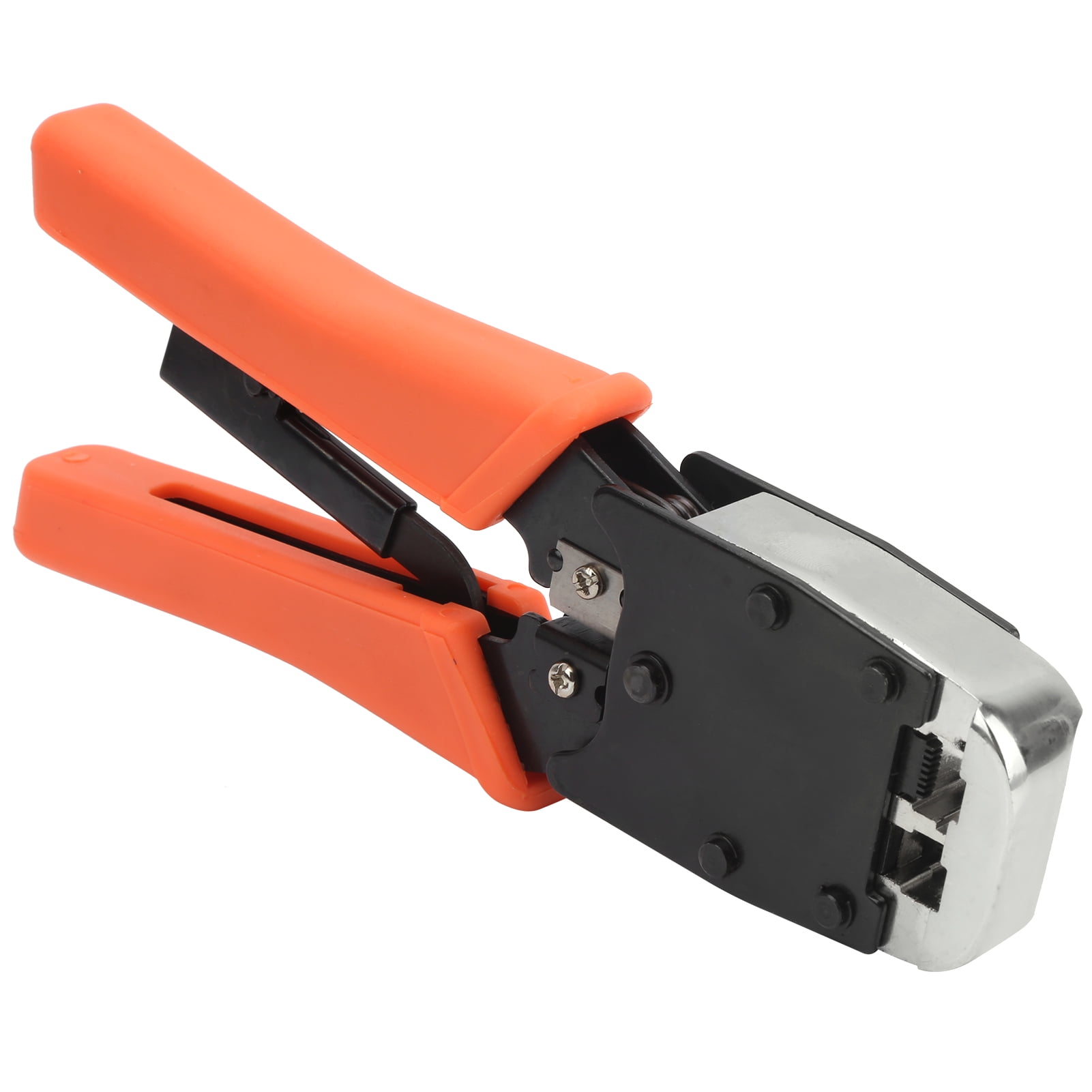 Henmomu Crimp 45 Steel Cable Crimping Tool Ratchet Handheld Wire For RJ