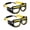 2pc, variant on Rechargeable LED Headlight Glasses with Motion Sensor, USB-C Light Up Glasses, 5 Modes
