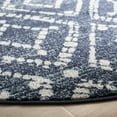 thumbnail image 3 of Safavieh Adirondack Lecia Geometric Area Rug, Navy/Ivory, 6' x 6' Round, 3 of 10