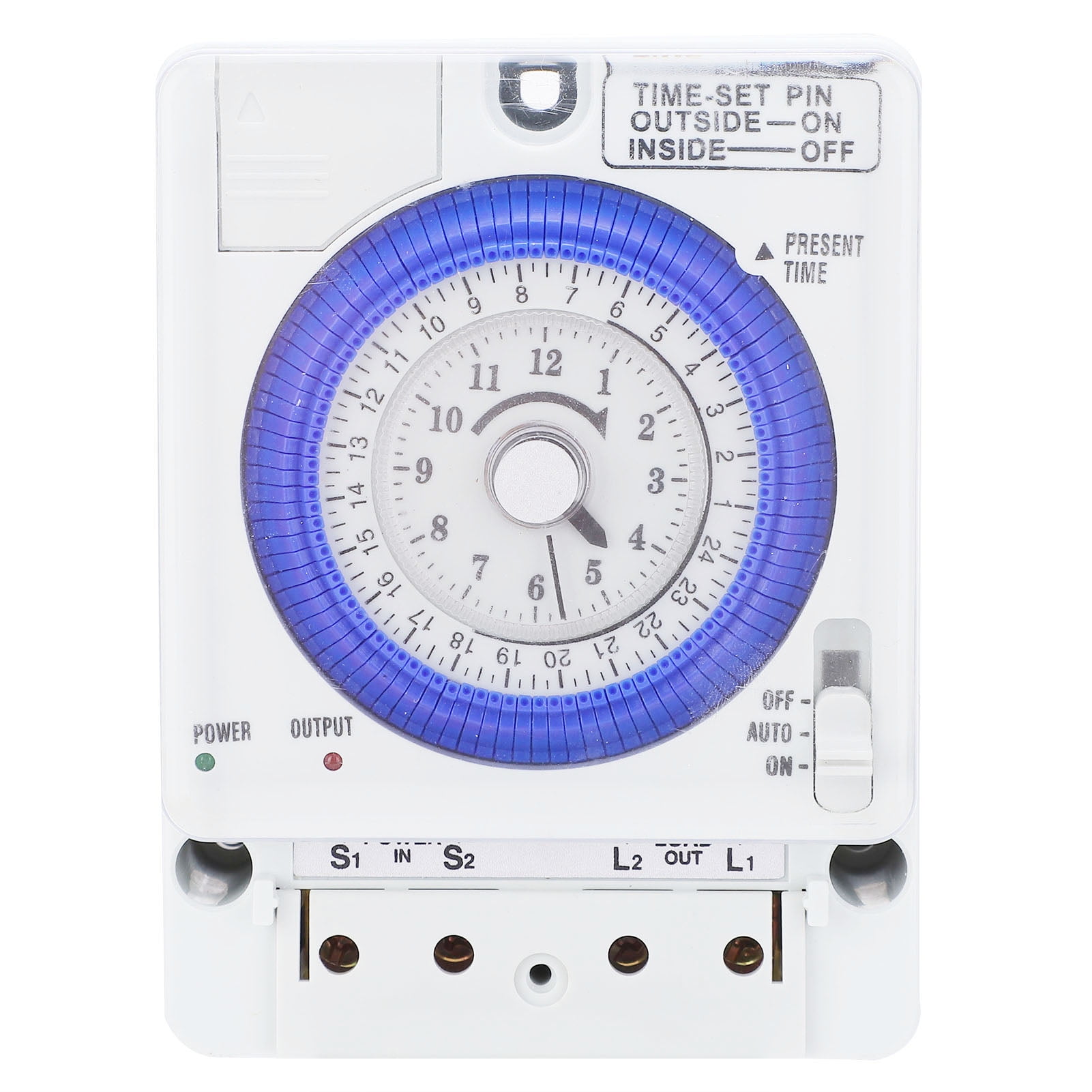 Demonsen TB‑388 24 Hours Time Switch Programmable Quartz Controlled