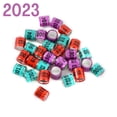 thumbnail image 2 of For 2023 Racing Pigeon Rings Leg Bands ARPU Multicolor Bird Foot Ring 100pcs*8mm, 2 of 14