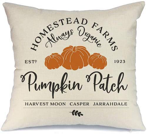 fall pillow covers 18x18