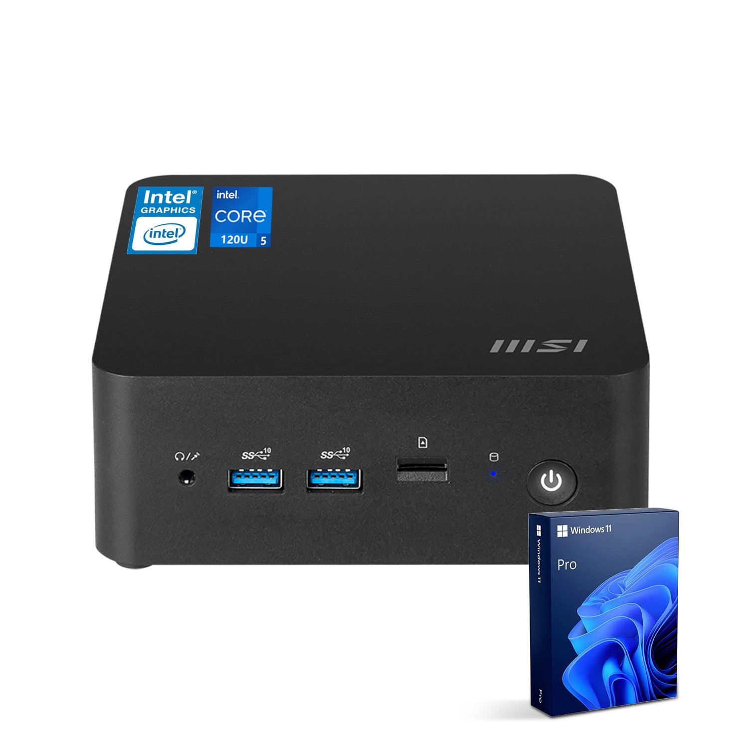 NIPOGI Mini PC, Intel 12th Gen N150 Processor, 16GB DDR4, 512GB