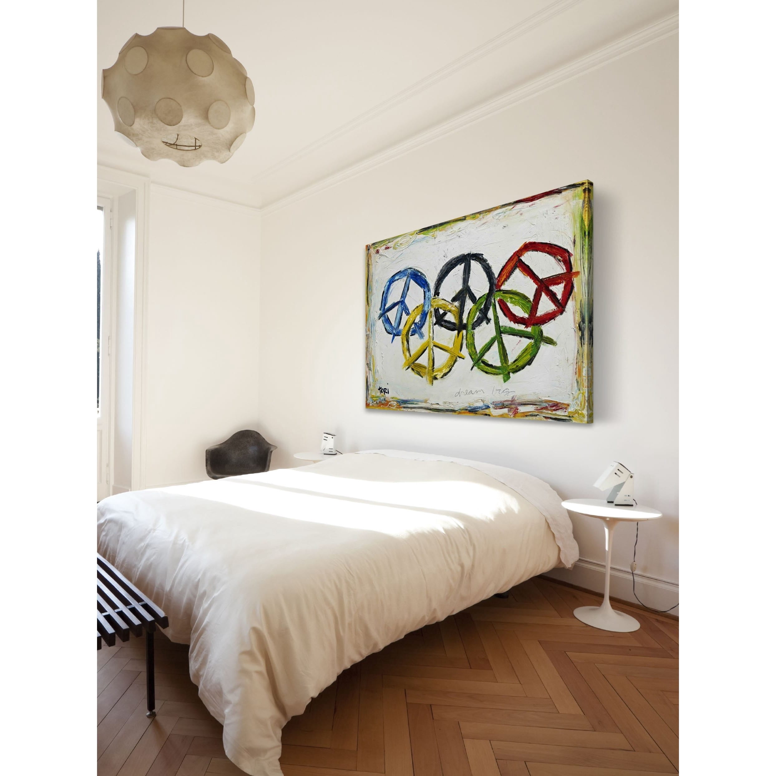 Marmont Hill "Dream Big" by Tori Campisi Painting Print on Canvas
