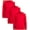 Red, variant on Beverly Hills Polo Club Girls' School Uniform Shirt – 3 Pack Long Sleeve Polo T-Shirt (Size: 4-16)