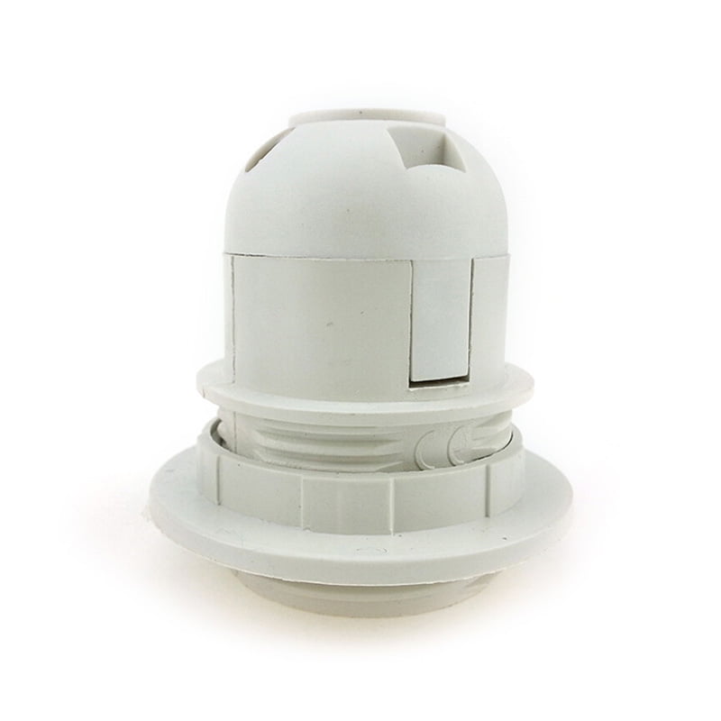 Screw ES E27 M10 Light Bulb Lamp Holder Pendant Socket Lampshade Collar fashionT 