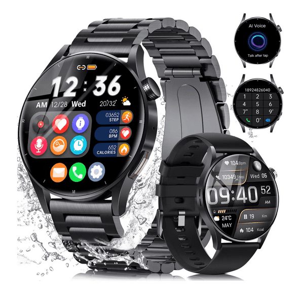 Reloj Inteligente de Deportes Para Caballero Color Negro
