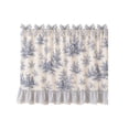 thumbnail image 2 of Farmhouse Kitchen Decor Toile Oven Dust Valance Curtain, Cottage Kitchen Decor Rustic Kitchen Cover, Vintage Kitchen Decorations for Oven, Decorative Lace Kitchen Curtains for, 2 of 2