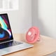 thumbnail image 5 of Xihbxyly Ventilador Recargable Por Usb, Silencioso, Velocidad Ajustable, Portátil, Compacto y Ligero, Motor Silencioso, Multifuncional, Blanco, Rosa, Morado y Verde, 13 X 13 X 7 Cm., 5 of 7