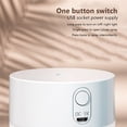 thumbnail image 2 of Humidificador LED colorido USB pequeño purificador de aire para amigos regalos familiares (blanco) Hugtrwg Libre de BPA, 2 of 9
