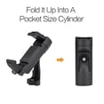 thumbnail image 2 of Support de Cellulaire Pliable avec Pince Réglable Interface 1/4 Pouce Tête Rotative, 2 of 7