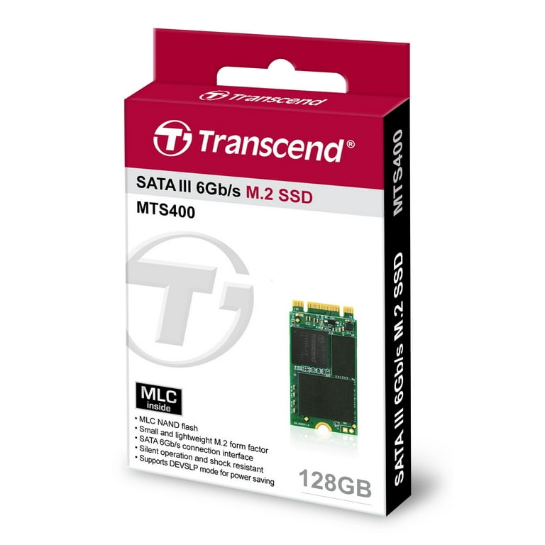 Transcend TS128GMTS400S 128GB M.2 400S SSD, SATA, MLC - Walmart.com