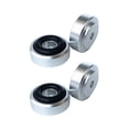 thumbnail image 3 of 4* Alloy Speaker Audio Isolation Feet Speaker Spike Pads with Non-Slip Rubber Rings for Audio,Speakers, Subwoofers, Home Theater, 3 of 6