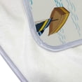 thumbnail image 5 of SKYSONIC Baby Kids Cozy Warm Throw Thermal Soft Bed Blanket 50x60 in Boat On The Ocean Flannel Fleece Blanket, 5 of 5