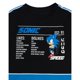 thumbnail image 4 of Sonic The Hedgehog - Camiseta Infantil Estadísticas del Juego (Negro/Azul/Blanco), 4 of 4