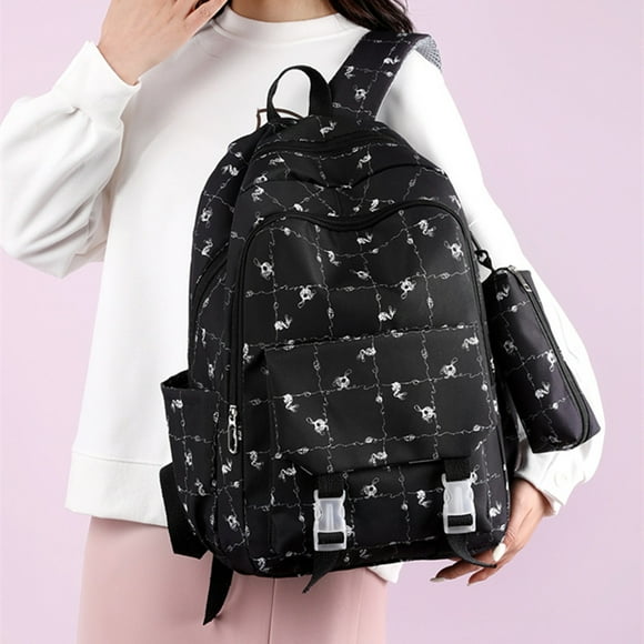 TopLLC Backpack Backpacks For Girls Bookbag With Primary Junior High School Bag Pencil Bag Outdoor Daypack Large capacity backpack