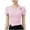 Pink-01, variant on Womens Cotton Basic Short Sleeve Ripped Cut Out Crew Neck Summer T-Shirts Y2K Cute Crop Tops