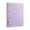 04_A4 D Ring 4 Hole Binder Folder Purple, variant on 4 Hole D Ring Binder Loose Leaf Folder A4 Document Binder Plastic Ring Binder with Elastic Closure Colorful Presentation Punch Folder for Office College Notebook by Xuniizn