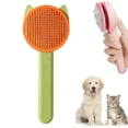 thumbnail image 2 of Clearance Pet Supplies Stainless Steel Cute Shape Pet Pin Comb Self-Cleaning Cat Comb Floating Hair Removal Pet Comb, 2 of 5