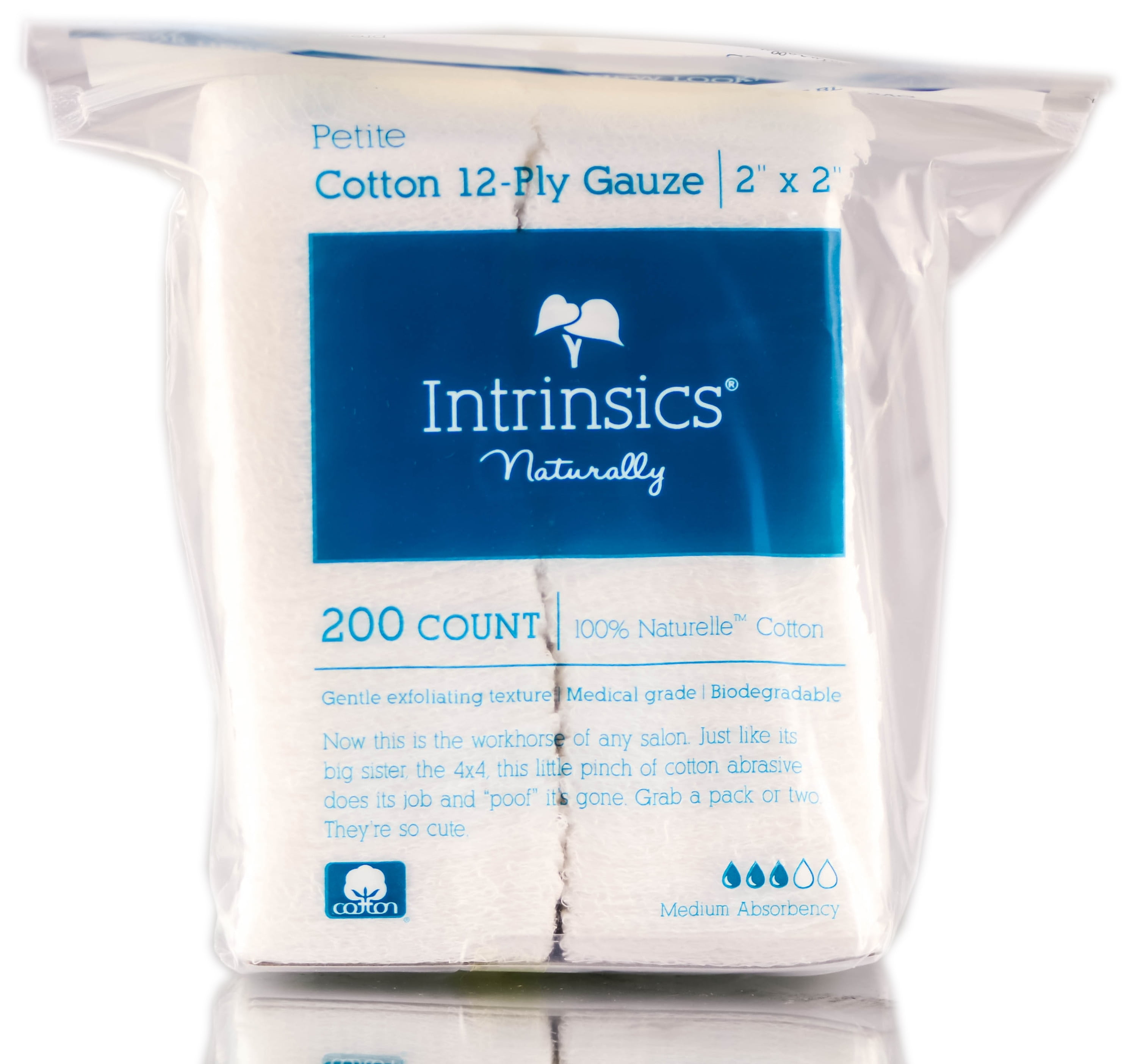 Intrinsics Petite Cotton 12 Ply Gauze 2x2 200 Count