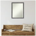 thumbnail image 3 of Amanti Art Two Tone Blue Copper Beveled Wood Wall Mirror 26.25 x 20.25 in., 3 of 10