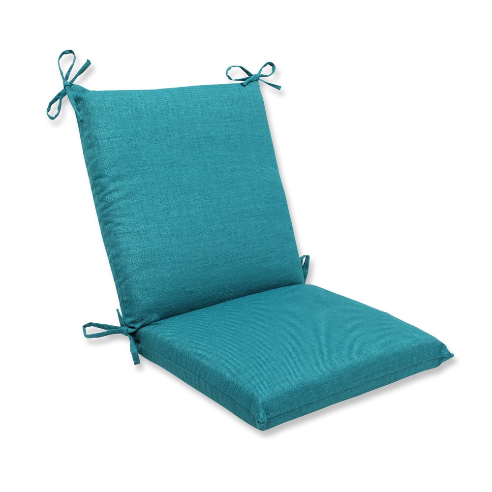 36.5" Tidal Teal Outdoor Patio Chair Cushion with Ties - Walmart.com