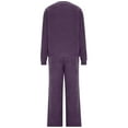 thumbnail image 5 of DAFPZW Women Velour Sweatsuits 2 Piece Tracksuit Sets with Pockets Sweatshirt & Sweatpants Leisure Jogger Outfits, 5 of 8